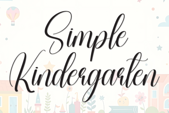 Download Simple Kindergarten - Premium Resources