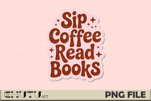 Download Coffee &amp; Books Retro PNG Design - Book Collection
