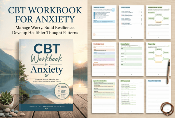 Download CBT Workbook for Anxiety - Book Collection