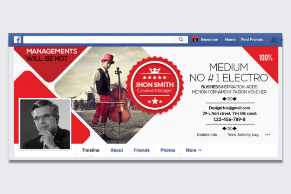 Download Multiuse Facebook Timeline Cover - Book Collection