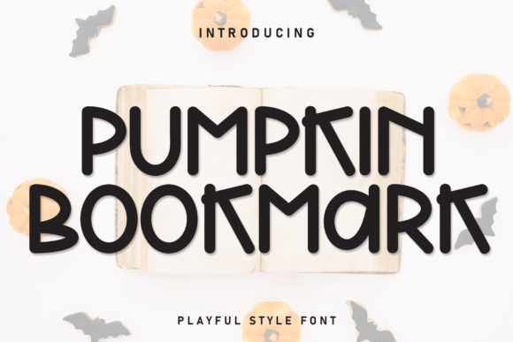 Download Pumpkin Bookmark - Book Collection
