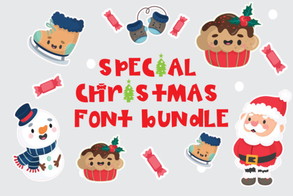 Download Special Christmas Font Bundle - Christmas font Collection