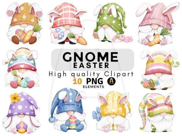 Download Gnomes Clipart : Holiday Season : Easter - Holiday Collection